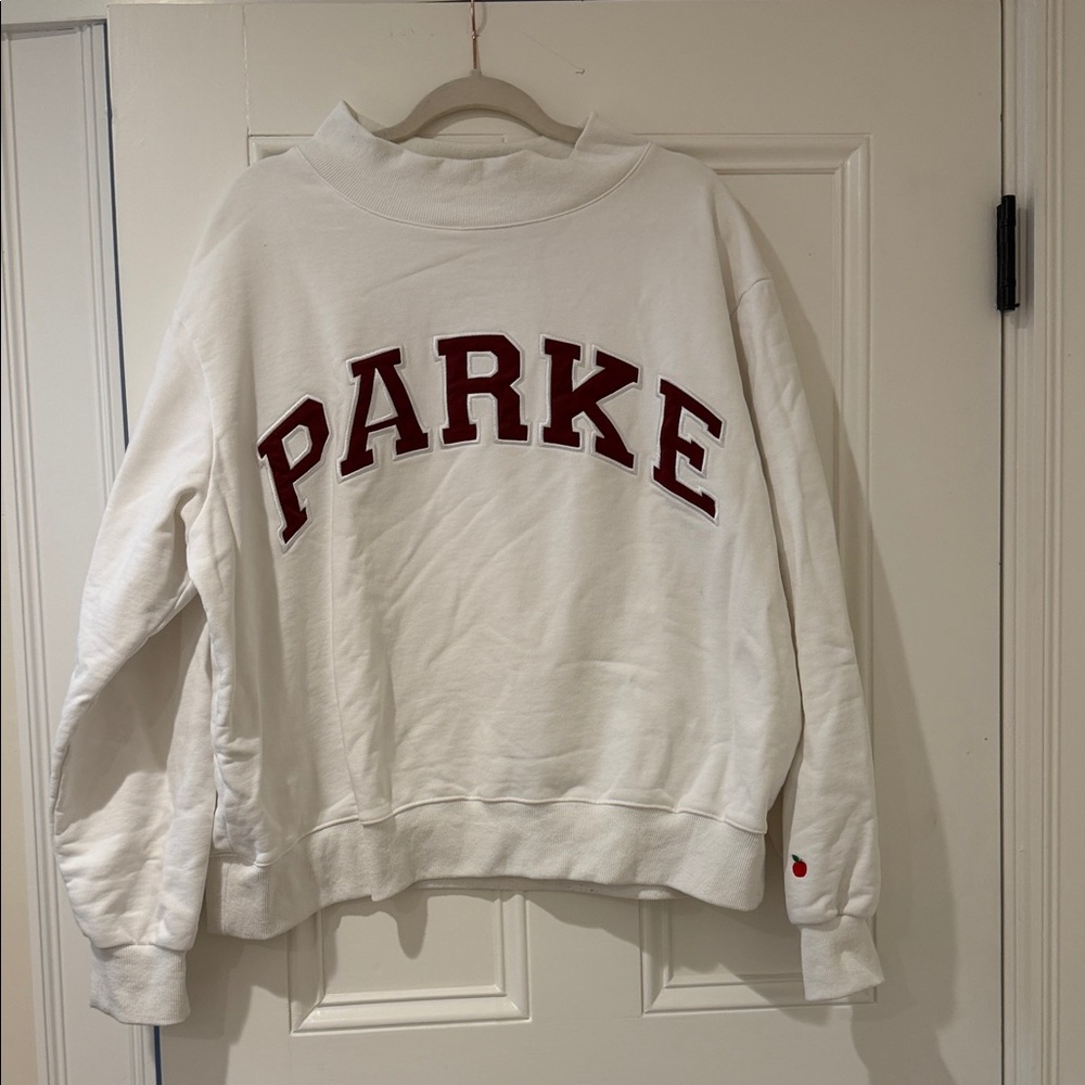 PARKE white mock neck **NYC special edition**